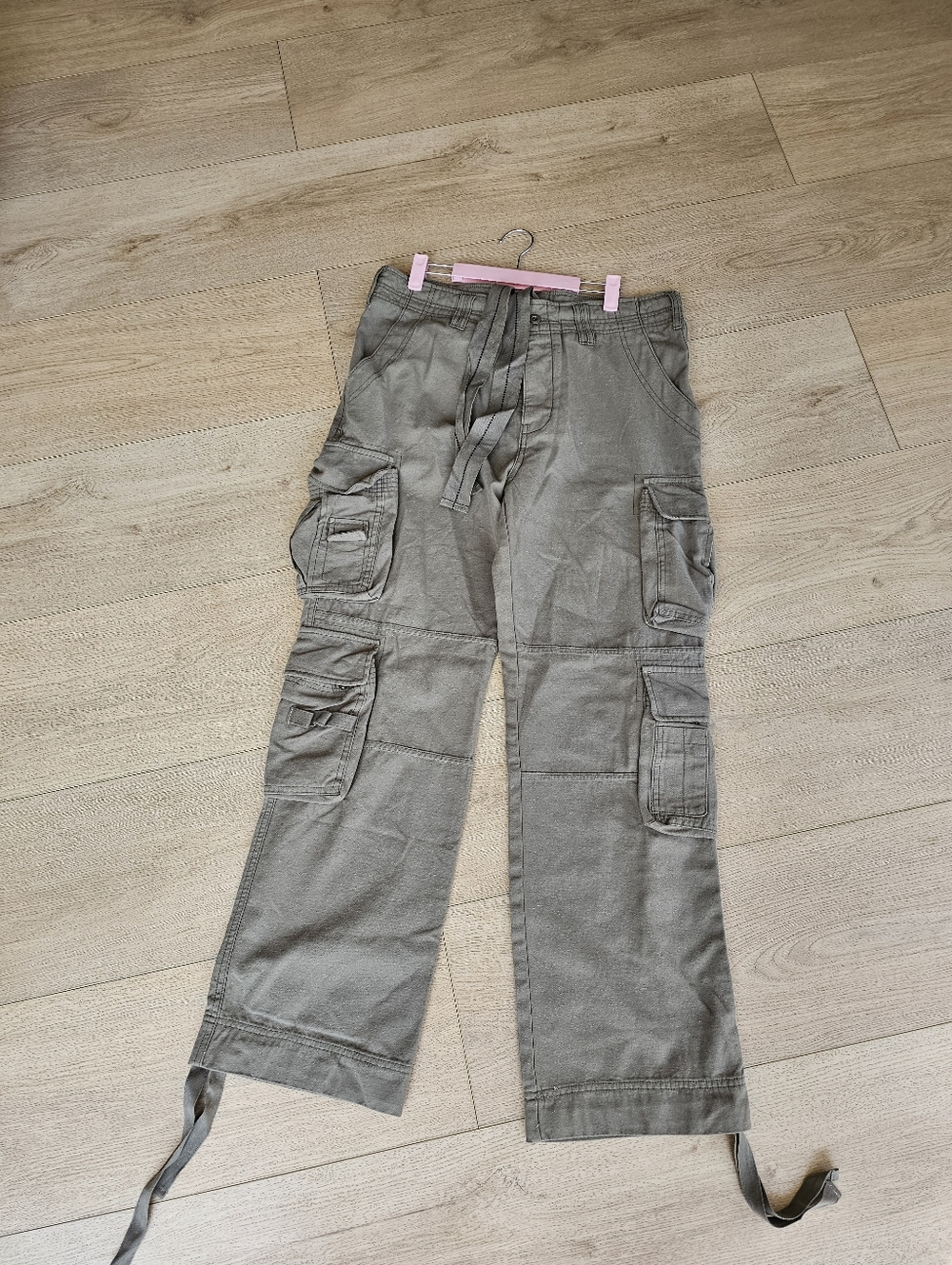 NWT || BABYBOO Tinashe Cargo Pants Khaki Military Green - Picture 2 of 7
